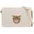 Pinko Classic Love Bag Click Bag BIANCO SETA-ANTIQUE GOLD