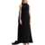 SOLACE LONDON 'Kaila' Long Dress BLACK