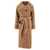 SAKS POTTS Saks Potts "Alexa" Trenchcoat-Style Coat Beige