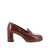 DELCARLO Delcarlo "Lisbona" Heeled Loafers Red