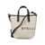 Stella McCartney Stella McCartney Bucket Bag Eco Salt And Pepper Canvas Beige