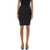 Balmain Balmain Monogram 3D Mini Skirt Black