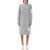 Thom Browne Thom Browne Below Knee Sweater Dress Grey