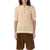 CMMN SWDN Cmmn Swdn Curt Crochet Polo Beige