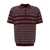 Beams Plus Beams Plus Half-Zip Jacquard Polo Shirt Red