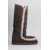 Mou Mou Eskimo 40 Low Heels Boots BROWN