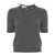 Valentino Garavani Valentino Garavani Wool Embroidered Top GREY