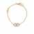 Valentino Garavani Valentino Garavani Vlogo Signature Strass Embellished Bracelet Gold