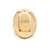 Alexander McQueen Alexander McQueen Stone Logo Ring Gold