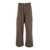 Rick Owens Brown Cargo Trousers In Cotton Man BROWN