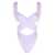 REINA OLGA Reina Olga Exotica Wrap Bikini Purple