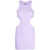 REINA OLGA Reina Olga Cut-Out Detail Short Dress Purple