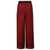 OBIDI Obidi Wide Leg Silk Trousers Red