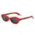 JACQUEMUS Jacquemus Sunglasses RED