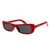 JACQUEMUS Jacquemus Sunglasses RED