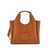 Hogan Hogan H-Bag Small Leather Tote Bag Brown