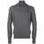 Brunello Cucinelli Brunello Cucinelli Wool Turtle-Neck Sweater GREY