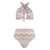 MISSONI BEACHWEAR Missoni Triangle Bra Bikini WHITE