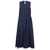 APUNTOB Apuntob Linen Midi Dress Navy