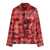 Palm Angels Palm Angels Curved Logo Check Shirt L/S Clothing RED