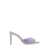 Paris Texas 'Holly' Lilac Mules With Tonal Rhinestone Embellishment In Leather Woman PURPLE