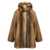 B&B COUTURE B&B Couture 'Rothko' Faux Fur Coat BROWN