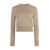 MM6 Maison Margiela Mm6 Maison Margiela Wool-Blend Crew-Neck Sweater Beige