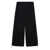 MM6 Maison Margiela Mm6 Maison Margiela Cotton Gabardine Wide-Leg Trousers Black