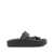 MM6 Maison Margiela Mm6 Maison Margiela Webbing Slip-On Platform Sandals Black