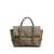 TOD'S Tod'S Di Bag Small Leather Tote Bag Grey