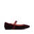 TOD'S Tod'S Velvet Ballet Flats Red