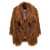 B&B COUTURE 'Bacon' faux fur  Brown