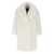 B&B COUTURE 'Hearing' faux fur coat White