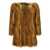 B&B COUTURE 'Paris' faux fur coat  Brown