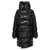 Rick Owens 'LS Hooded Liner' long down jacket Black