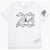 Nike Air Jordan Crew-Neck T-Shirt With Contrast Maxi 23 Black & White