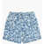 Nike Air Jordan Multicolor Swim Shorts With 3 Pockets Blue