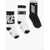 Nike Air Jordan Set Of 3 Dri-Fit Socks With Contrasting Logo Black & White