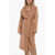 IVY OAK Wool Celie Edie Coat With Hood And Belt Brown