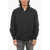 A.P.C. Solid Color Gabriel Jacket With Ribbed Edges Black