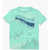 Nike Air Jordan Cotton Blend T-Shirt With Maxi Frontal Print Green