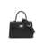 Versace Versace Small Top Handle Calf Leather Bags Black