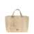 Pinko Pinko 'Carrie' Shopping Bag Beige