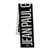 Jean Paul Gaultier Jean Paul Gaultier Wool Scarf With "" Logo Accessories Black