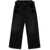 THE ATTICO The Attico Black Layered Wide Leg Jeans Black