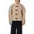 LOW CLASSIC Low Classic Short Shearling Reversible Coat Beige