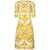 Dolce & Gabbana Dolce & Gabbana Dress With Majolica Print Yellow