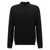 Zanone Zanone Wool Polo Shirt Black