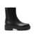 Gianvito Rossi Gianvito Rossi Square Toe Leather Boots Black