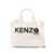 Kenzo Kenzo Tote Bag With Print Beige